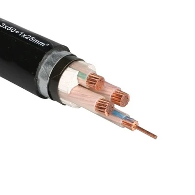 Cable ferroviario de cobre EVA de la construcción industrial del cable 35m m 100m m de la base del gemelo de XLPE solo