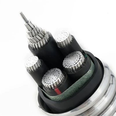 YJLHS Fabricante de cables de construcción de transmisión de potencia industrial XLPE con aislamiento de aluminio 0.6-1KV blindado de múltiples núcleos