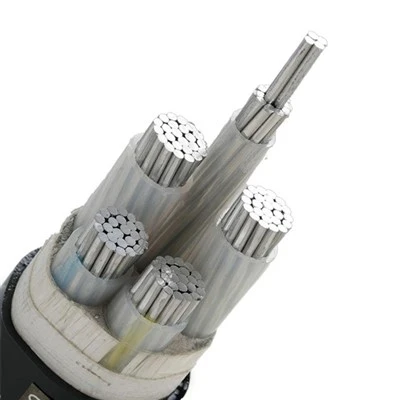 YJLV XLPE aisló el cable de puesta a tierra de aluminio industrial de la envoltura del PVC de SWA 0.6/1KV